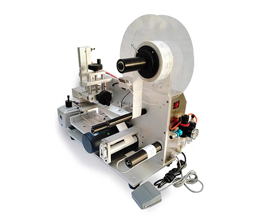 manual sticker labeling machine
